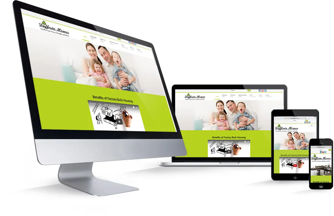 Dufferin Homes - Website Product Showcase 5 dufferin homes moose jaw responsive web design