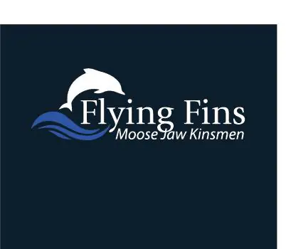 Graphic Design 9 Moose Jaw Flying Fins Kinsmen - Logo Design