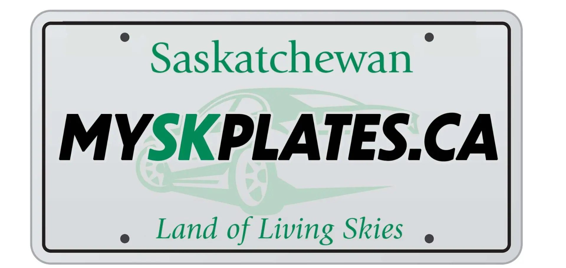 Graphic Design 25 My SK Plates - Saskatchewan - Logo Design