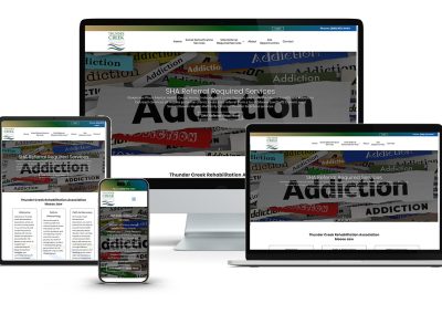Thunder Creek Rehabilitation Association Website -Web Design - Moose Jaw