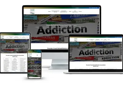 Welcome to the all-new Thunder Creek Rehabilitation Association website! 1 Thunder Creek Rehabilitation Association Website -Web Design - Moose Jaw