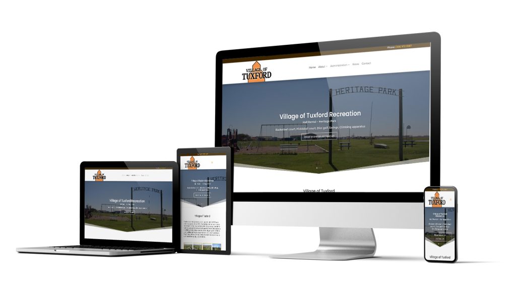 Reactive Designs Partners with Village of Tuxford for Website Redesign 10 Tuxford Town Rm Village Web Design Website Saskatchewan