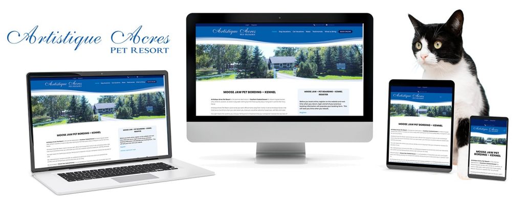 Designing the Perfect Website for Artistique Acres Pet Resort in Moose Jaw 9 artistique acres pet resort