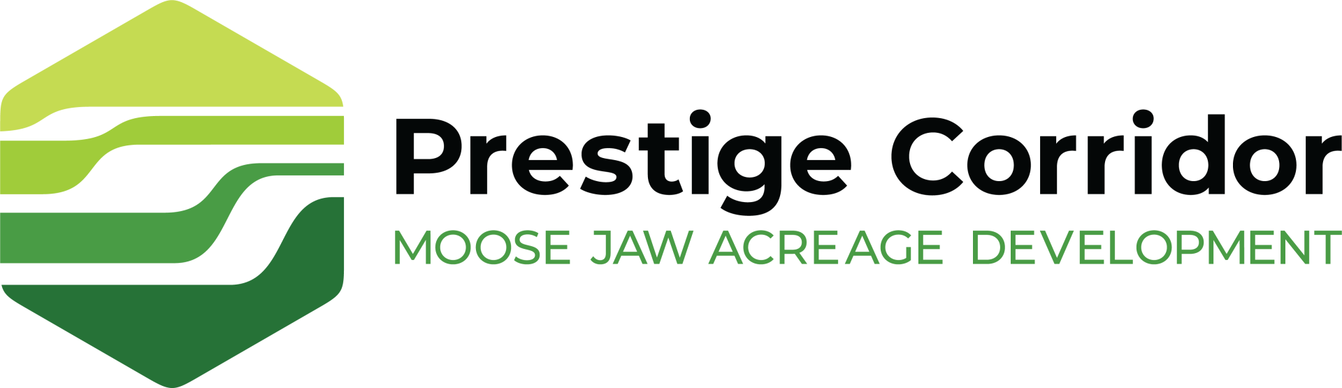 Graphic Design 31 Prestige Corridor Moose Jaw Acreage Development Logo