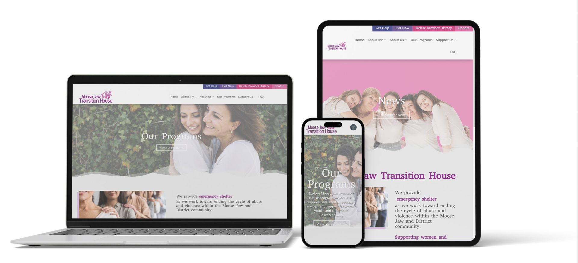Moose Jaw - Website Redesign - Responsive Webdesign